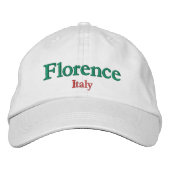 Florence Italy City Pride Bestickte Baseballkappe (Vorderseite)