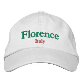 Florence Italy City Pride Bestickte Baseballkappe