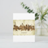 Florence Italy Cityscape Einladungspostkarte (Stehend Vorderseite)