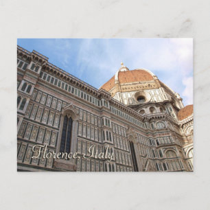 Florence Italy Duomo Travel Foto Postkarte