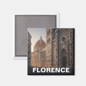 Florence Italy Duomo Travel Magnet (Vorderseite/Rückseite)
