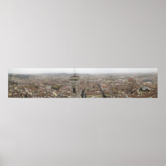 Florence Italy Panorama Poster