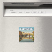 Florence Italy Ponte Vecchio Travel Magnet (In Situ (Geschirrspüler))