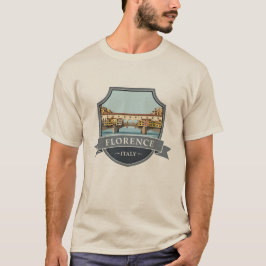 Florence Italy Ponte Vecchio Travel T-Shirt