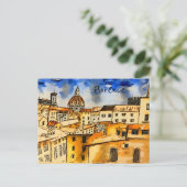 Florence Italy Postcard Postkarte (Stehend Vorderseite)