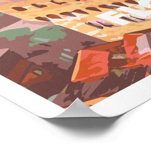 Florence Italy Poster (Ecke)