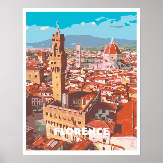 Florence Italy Poster (Vorne)