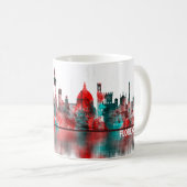 Florence Italy Skyline Kaffeetasse (VorderseiteRechts)