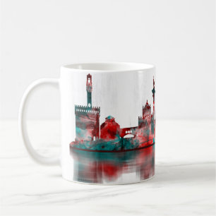 Florence Italy Skyline Kaffeetasse