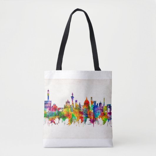 Florence Italy Skyline Tasche (Vorderseite)