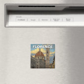 Florence Italy Skyline Travel Magnet (In Situ (Geschirrspüler))