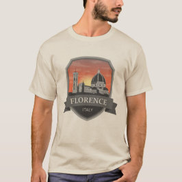 Florence Italy Skyline Travel T-Shirt