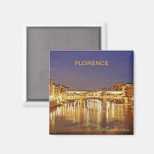 Florence Italy Travel Foto Souvenir Kühlschrankmag Magnet (Vorderseite/Rückseite)