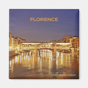 Florence Italy Travel Foto Souvenir Kühlschrankmag Magnet