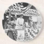 Florence Jaffray Hurst Daisy Harriman Suffragette Getränkeuntersetzer (Vorne)