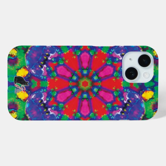 Florence Kaleidoscope iPhone Case (Rückseite (Horizontal))