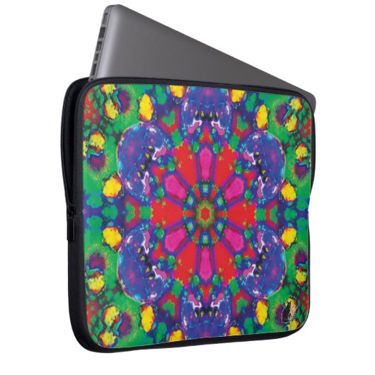 Florence Kaleidoscope Laptop Sleeve (Vorne Rechts)
