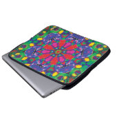 Florence Kaleidoscope Laptop Sleeve (Vorne Knopf)