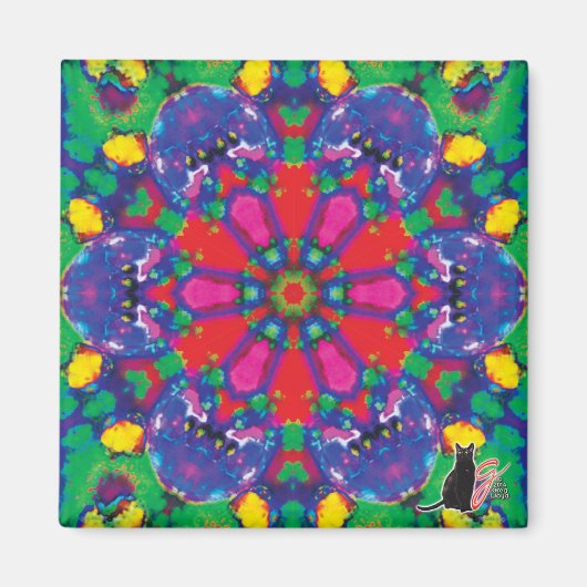 Florence Kaleidoscope Magnet (Vorne)