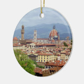 Florence Keramik Ornament (Links)