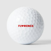 Florence Liebe Golfball (Vorderseite)