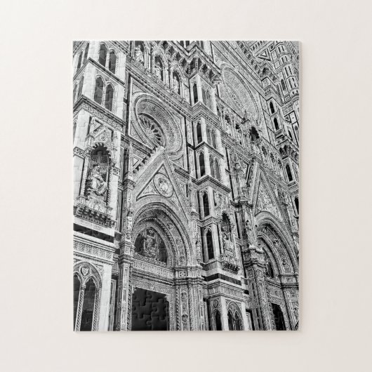 Florence Monochrome Puzzle (Vertikal)