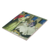 Florence Nightingale (1820-1910) 'von den Blicken Fliese (Seite)