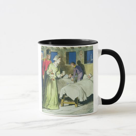 Florence Nightingale (1820-1910) 'von den Blicken Tasse (Rechts)