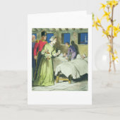 Florence Nightingale (1820-1910) von "Peeps into Karte (Gelbe Blume)