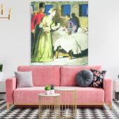 Florence Nightingale (1820-1910) von "Peeps into Leinwanddruck (Insitu (Wohnzimmer))