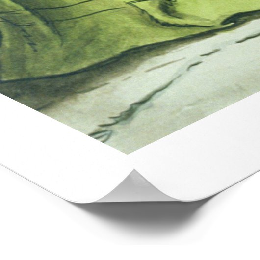 Florence Nightingale (1820-1910) von "Peeps into Poster (Ecke)