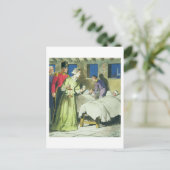 Florence Nightingale (1820-1910) von "Peeps into Postkarte (Stehend Vorderseite)