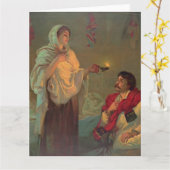 Florence Nightingale 1891 Karte (Gelbe Blume)