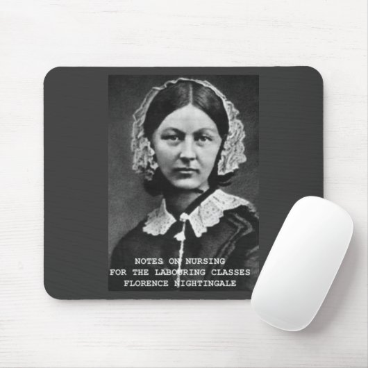 Florence Nightingale-Anmerkungen über Mousepad (Mit Mouse)