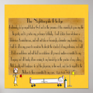 Florence Nightingale-Bürgschafts-Plakat Poster