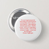 Florence Nightingale Button (Vorne & Hinten)