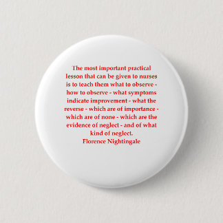 Florence Nightingale Button