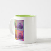 Florence Nightingale Colors Zweifarbige Tasse (Vorderseite Links)