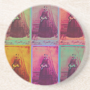 Florence Nightingale-Farben Sandstein Untersetzer