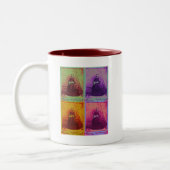 Florence Nightingale-Farben Zweifarbige Tasse (Links)