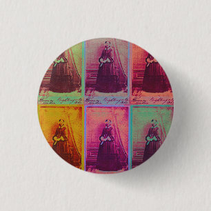 Florence Nightingale-Farbknopf Button
