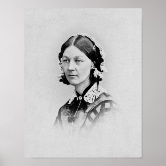 Florence Nightingale - Founder Of Modern Nursing Poster (Vorne)