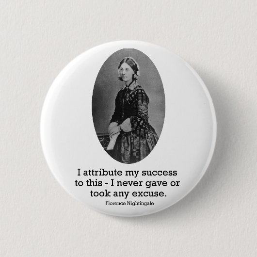 Florence Nightingale-Knopf Button (Vorderseite)