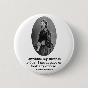 Florence Nightingale-Knopf Button