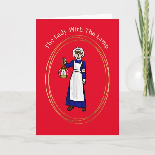Florence Nightingale Nurses Day Card Karte (Vorderseite)