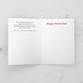 Florence Nightingale Nurses Day Card Karte (Innenseite)