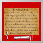 Florence Nightingale Pledge Poster (Vorne)