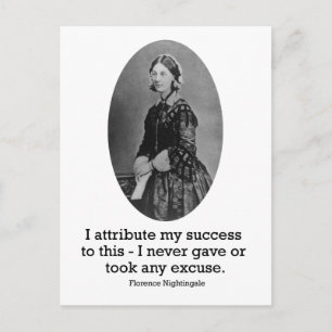 Florence Nightingale Postkarte