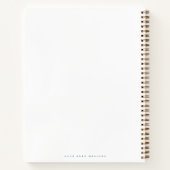 Florence Nightingale Quote Hardcover-Notebook Notizblock (Rückseite)