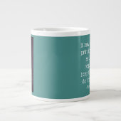 Florence Nightingale Quote Tasse, könnte seltsam e Jumbo-Tasse (Vorderseite)